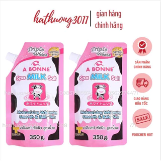 Muối Tắm Sữa Bò Tẩy Tế Bào Chết A Bonne Spa Milk Salt Thái Lan 350gr