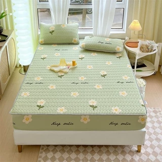 Chiếu cao su non điều hòa, Chiếu TENCEL cao su non đủ kích thước 1m2 1m4 1m6 1m8 2m mềm mát cao cấp Cozy