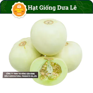 Hạt giống Dưa Lê Siêu Ngọt, Nảy Mầm Cao, Giàu Giá Trị Dinh Dưỡng (Gói 15 Hạt) - Nông Sản Vàng