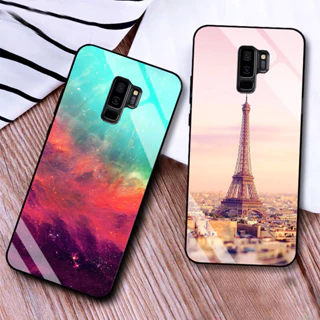 Ốp Lưng SAMSUNG S9, S9 PLUS Lưng kính cường lực Sang Trọng, Sáng Bóng