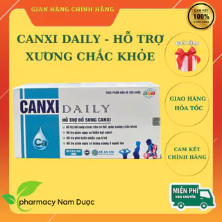 CANXI DAILY - Bổ Sung Canxi hấp thụ cực tốt cho mọi lứa tuổi. Dạng tuýp uống vị như sữa chua dễ uống cho cả trẻ nhỏ