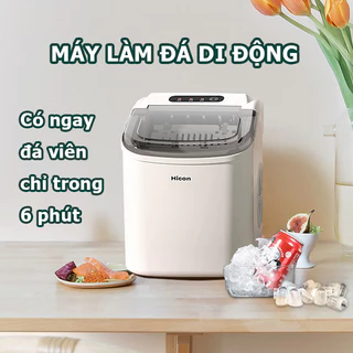 Máy Làm Đá Viên Tự Động Chỉ Trong 6 Phút XIAOMI HICON Chính Hãng Công Suất Mạnh Mẽ Tiết Kiệm Điện Làm Đá Nhanh Chóng