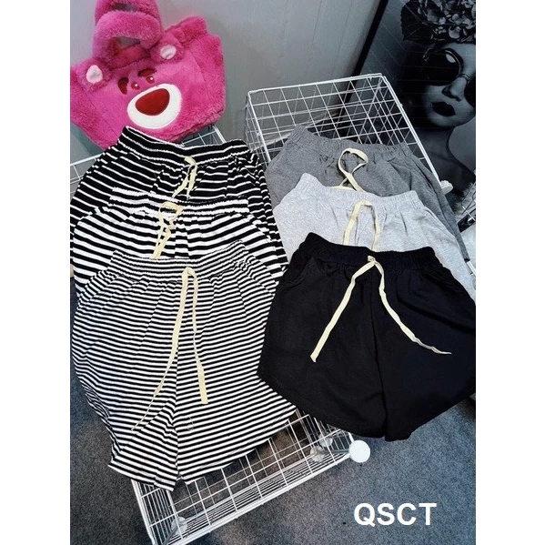 Quần Short Cotton Trơn Hot Trend