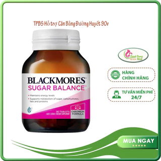 Cân Bằng Đường Huyết Sugar Balance Blackmores 90v