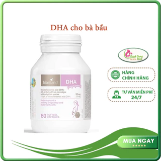 Bioisland DHA bầu - 60 viên date xa