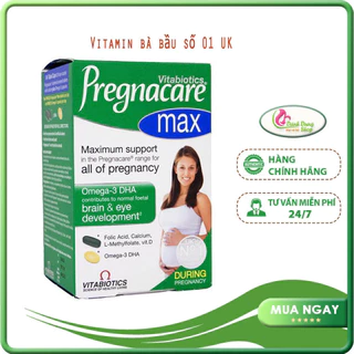 Vitamin Bà Bầu Pregnacare Max 84v