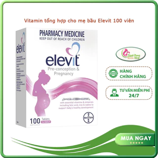 Vitamin tổng hợp ELEVIT bầu 100 viên date xa