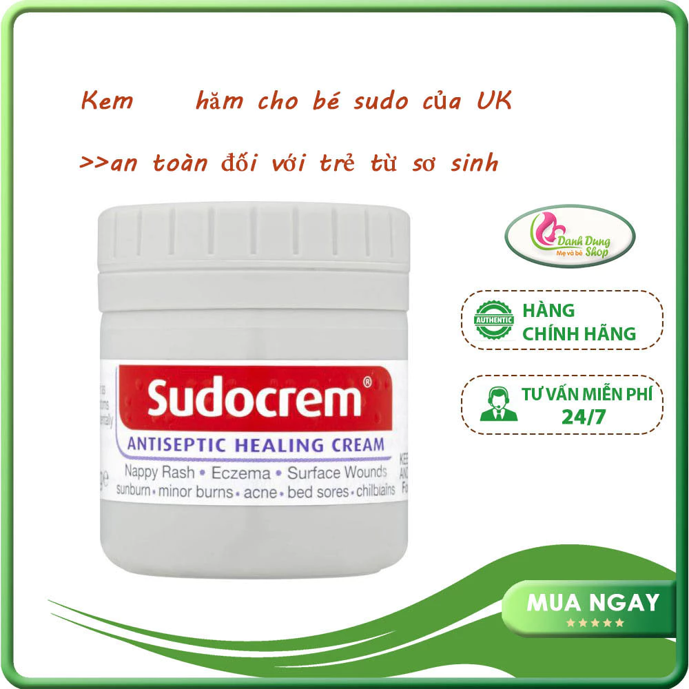 KEM SUDOCREM LOẠI 60g chuẩn UK - Dung Shop