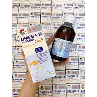 Siro phát triển trí tuệ ⚡ NỘI ĐỊA ĐỨC ⚡ Siro hỗ trợ phát triển trí thông minh Doppelherz Omega 3 Flussig Family 250ml