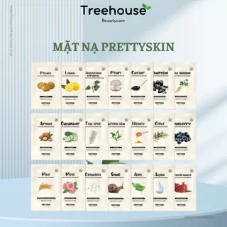 Mặt nạ dưỡng da PRETTYSKIN. Total Solution Essential Sheet Mask (21 loại tinh chất) TREEHOUSE SHOP