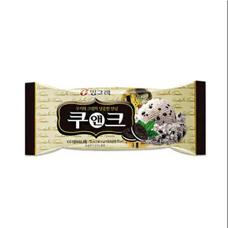 [GIAO HỎA TỐC] Kem bánh cookies & cream Hàn (cây 72 ml)