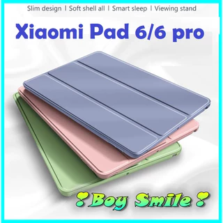 Ốp Lưng Da Silicon từ tính Cho Xiaomi Pad 6 Pro 11.0 " Xiaomi Mi Pad 6 Case Cover