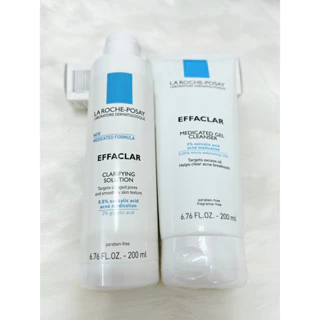 Sữa rửa mặt ngừa mụn La roche posay Effaclar Clarifying Solution 200ml