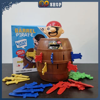 Hộp đồ chơi hải tặc Barrel Pirate loại lớn 24 que - QQ Shop