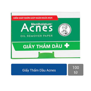 Giấy Thấm Dầu Acnes Oil Remover Paper 100 Tờ