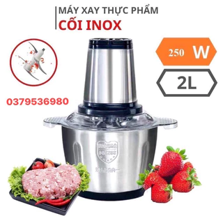 🏅Bảo Hành 1 đổi 1🏅_ Loại 1🌏Máy xay thịt Chính Hãng đa năngINOX4 lưỡi,250W,SIÊU BỀN