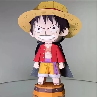 [One Piece] - Mô Hình Giấy Anime Chibi Monkey D. Luffy