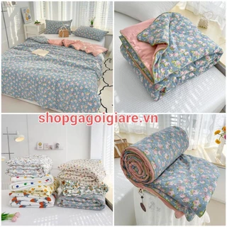 Chăn đũi hàn quốc chần bông nhẹ mát cho mùa hè size 2m×2m3