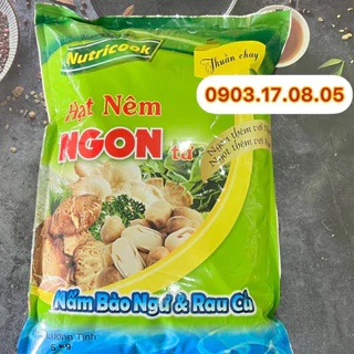 [chay/mặn]Hạt nêm nấm bào ngư CHAY NUTRI (5kg)