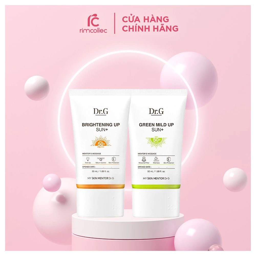 Kem Chống Nắng Dr.G Dưỡng Sáng Da Brightening Up Sun SPF50+ PA+++ 50ml