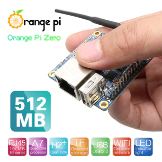 Máy tính nhúng Orange Pi Zero RAM 512MB H3 LAN WIFI phiên bản LTS