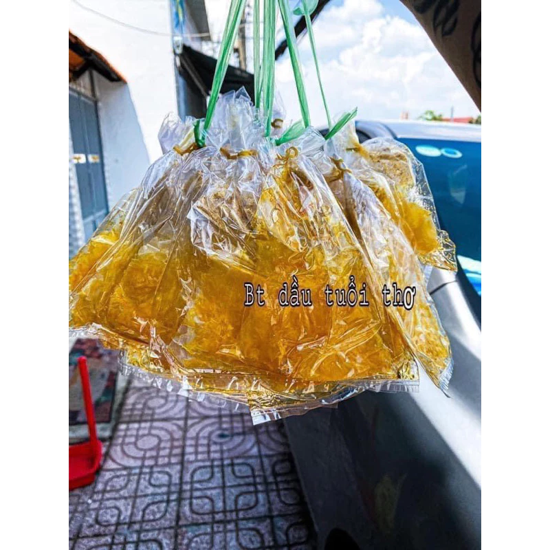 (CÓ SẴN)XÂU bánh tráng dầu tuổi thơ 10 bịch