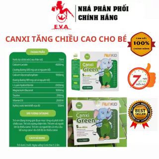 ( Chính hãng Faneco) Canxi Green Fankid 100ml