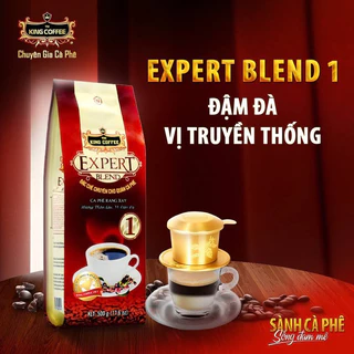 Cà phê rang xay King Coffee-Expert Blend 1 (Gói 500g)