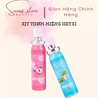 Xịt Thơm Miệng HEYXI Hương Bạc Hà & Đào 20ml