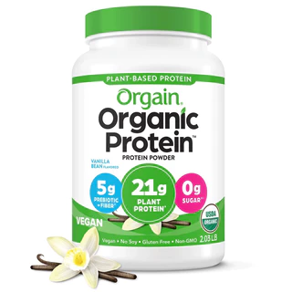 Bột đạm thực vật hữu cơ Orgain Organic Protein powder vị vanilla 920g order US by air
