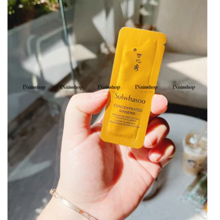 [Sulwhasoo] Sample Kem sâm dưỡng chống lão hóa cho da khô Sulwhasoo Concentrated Ginseng Renewing  Cream EX Classic 1ml