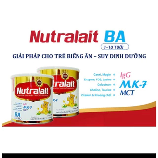 Sữa Bột Nutralait BA (700g) Cho trẻ nhẹ cân thấp còi