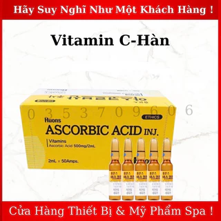 Tinh chất Vitamin C hàn ống 2ml loại xịn 1 hộp