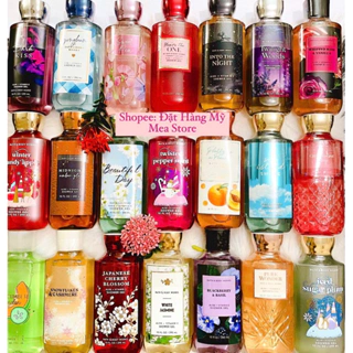 [ĐỦ MÙI] Sữa tắm Dưỡng da/ aromatherapy Bath and Body Works