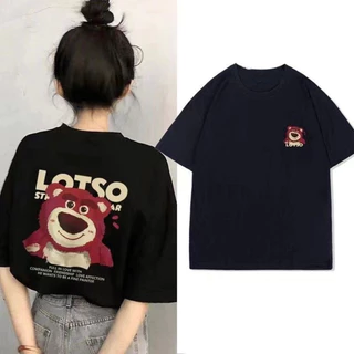 [RẺ VÔ ĐỊCH] Áo thun phông logo tay nam nữ PINK tay lỡ form rộng LOTSO Unisex