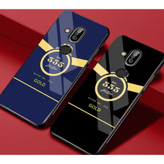 Ốp Lưng Kính NOKIA 8.1 Hình in 3D sáng bóng cao cấp