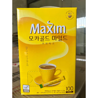 Cà phê hàn quốc maxim hàn quốc 100 gói date 31/10/2025