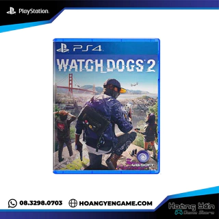 [Mã 99ELHA giảm 7% đơn 300K] Đĩa game ps4 Watch dogs 2