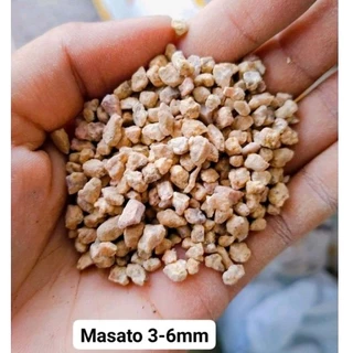 1kg Đá khoáng Masato 3-6mm - Kích rễ, giữ màu sen đá