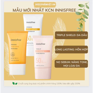 Kem Chống Nắng Innisfree Intensive Sunscreen SPF50+ PA+ 50ml