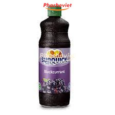 Sunquick Lý chua đen 800ml