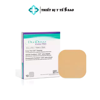 Miếng dán hút mụn, dán vết thương hở Duoderm Extra Thin 10x10cm giảm thâm, ngăn hình. thành sẹo