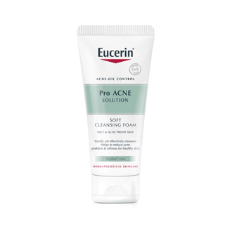 Sữa rửa mặt tạo bọt cho da mụn Eucerin Pro Acne Solution Soft Cleansing Foam 50g