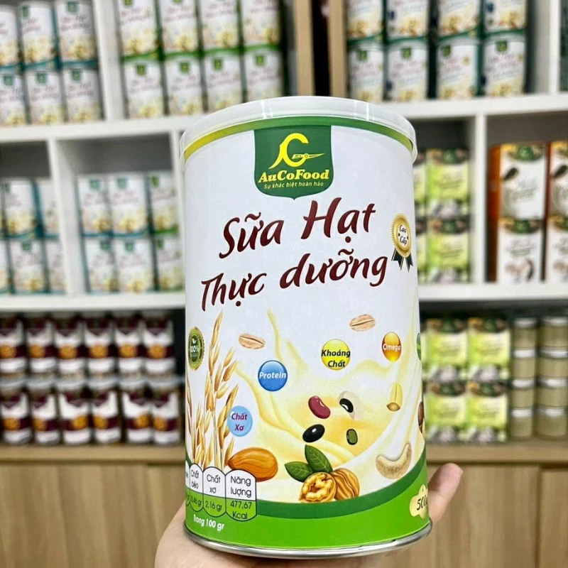 SỮA HẠT THỰC DƯỠNG CAO CẤP AUCOFOOD  bổ sung dinh dưỡng và năng lượng, giữ dáng đẹp da, bảo vệ sức khỏe