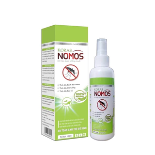 Xịt thảo dược chống muỗi Koras Nomos - tinh dầu Bạch Đàn Chanh 100ml