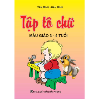 sách - tập tô chữ 3-4 tuổi