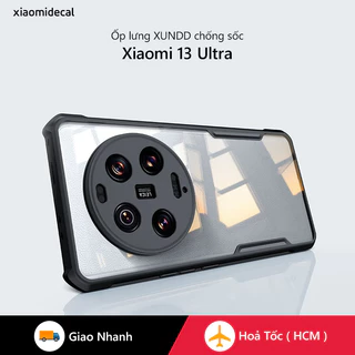 Ốp lưng XUNDD Xiaomi 13 Ultra Mặt lưng trong suốt, Viền TPU, Chống sốc