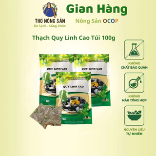 Bột Thạch đen (Quy Linh Cao) ĐỨC QUÝ loại 100g