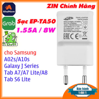 [ZIN MÁY] Sạc Samsung 8W 1.55A EP- TA50 Chính Hãng Galaxy J Series- A02s/A10s- Tab A7/ A8/ S6 Lite