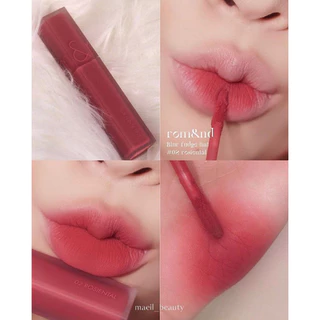 🌹Son kem lì Romand Blur Fudge Tint 02 Roisental 5g - Cánh Hồng Khô